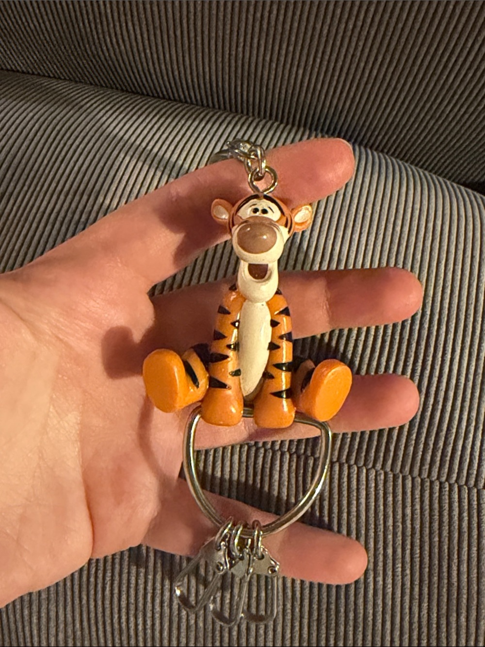 Vintage Disney Tigger Keychain